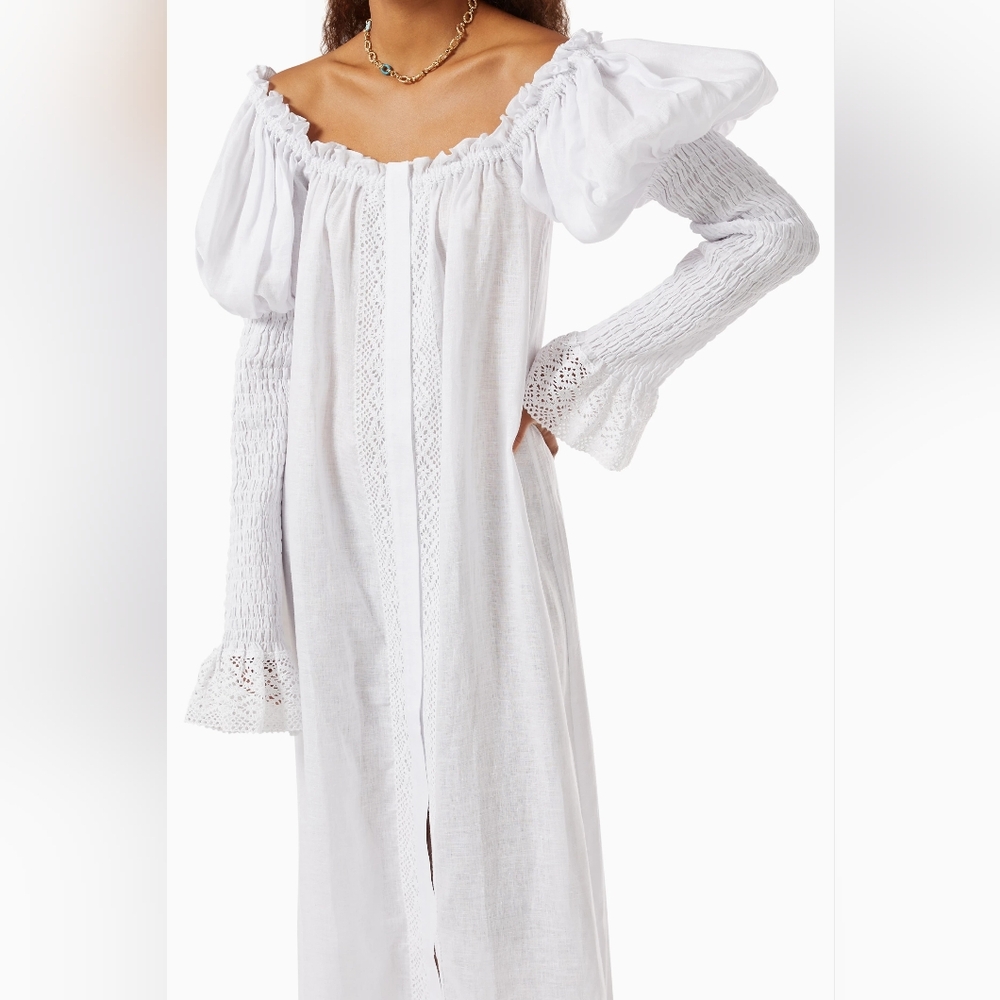 Sleeper Opera 100% linen dress, small